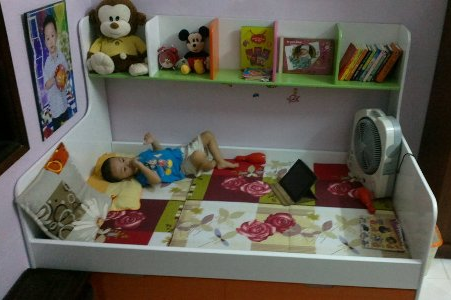 Giường đẹp cho bé con trai mẹ Lâm_decute_comxinh - lamchame - Nội thất AnTamKids