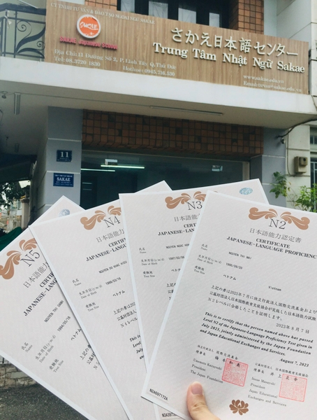 Khóa tiếng Nhật dành cho người mới bắt đầu (N5) chất lượng tại TP Hồ Chí Minh