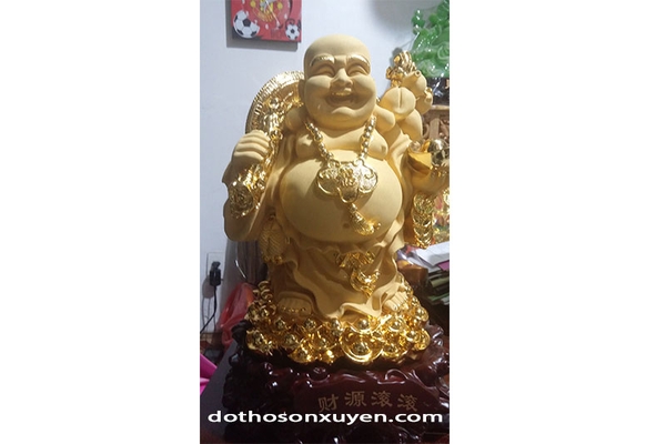 Tượng Phật Di Lặc cao 45 cm rộng 27 cm