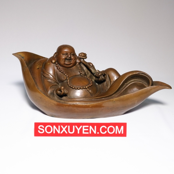 Di lăc ngồi đồng cao 5,5 cm,rộng 15,5 cm