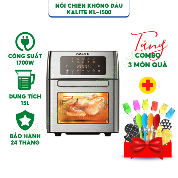 Nồi chiên không dầu Kalite KL1500 New 2022 - Hàng Chính Hãng