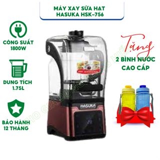 Máy xay sữa hạt Hasuka HSK-756 - Hàng chính hãng