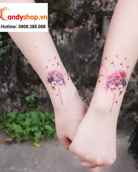 Ý nghĩa hình xăm bồ công anh  Owl Ink Studio  Xăm Hình Nghệ Thuật