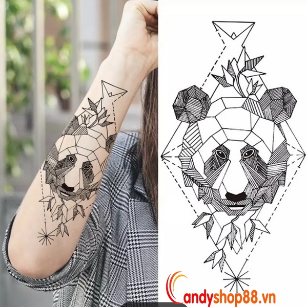 Ý tưởng 20 hình xăm gấu trúc mini dành cho bạn gái  Owl Ink Studio  Xăm  Hình Nghệ Thuật