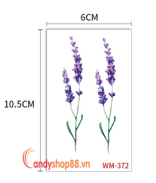 Top 25 Hình xăm hoa Lavender  Ý nghĩa hình xăm hoa oải hương