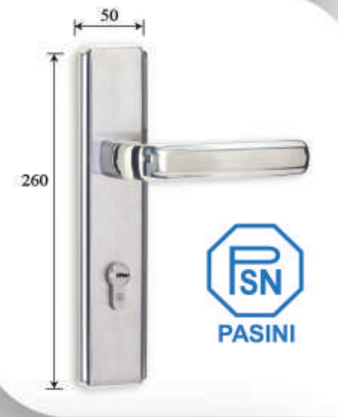 Khoá tay gạt bằng inox PASINI 9739