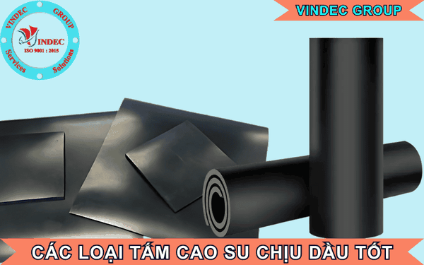 Các Loại Tấm Gioăng Cao Su Chịu Dầu Tốt