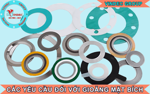 Những Yêu Cầu Gì Đối Với Gioăng Mặt Bích