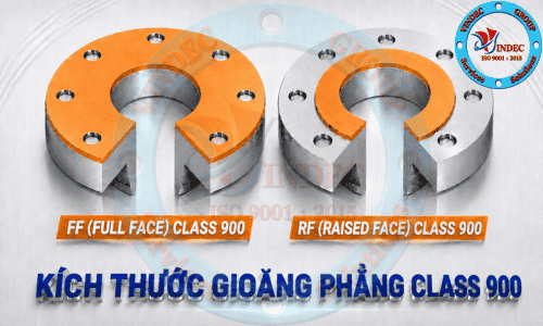 Kích Thước Gioăng Phẳng ASME B16.21 Class 900