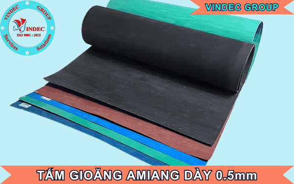 Tấm Gioăng Amiang Dày 0.5mm (ly) Và Giá Bán