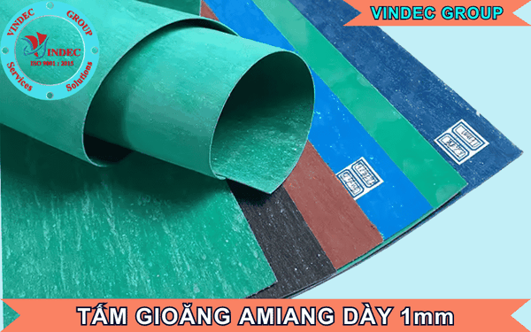 Tấm Gioăng Amiang Dày 1mm (ly) Và Giá Bán