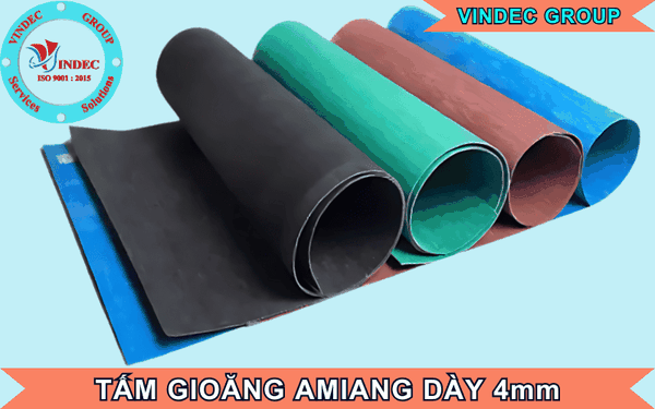Tấm Gioăng Amiang Dày 4mm (ly) Và Giá Bán