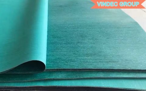 Tấm Gioăng Amiang Mầu Xanh Chịu Dầu - Áp Cao