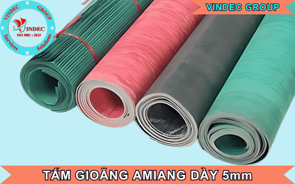 Tấm Gioăng Amiang Dày 5mm (ly) Và Giá Bán
