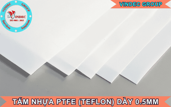 Tấm Nhựa PTFE (Teflon) Dày 0.5mm Và Giá Bán