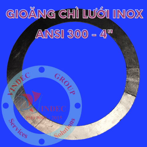 Gioăng Chì Lưới Inox ANSI 300