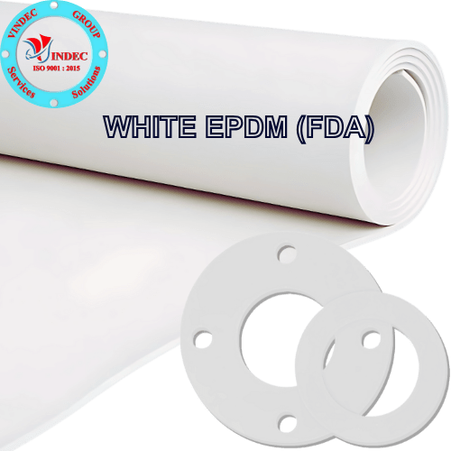 Tấm Cao Su EPDM Trắng