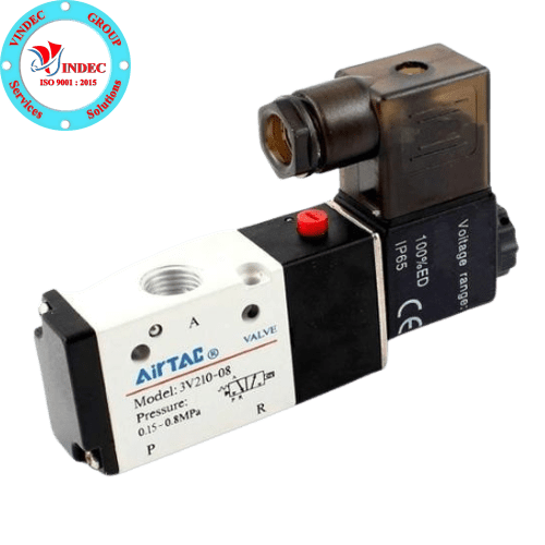 Van Điện Từ Khí Nén 3/2