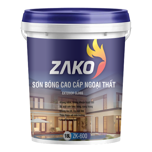 SƠN BÓNG CAO CẤP NGOẠI THẤT ZAKO