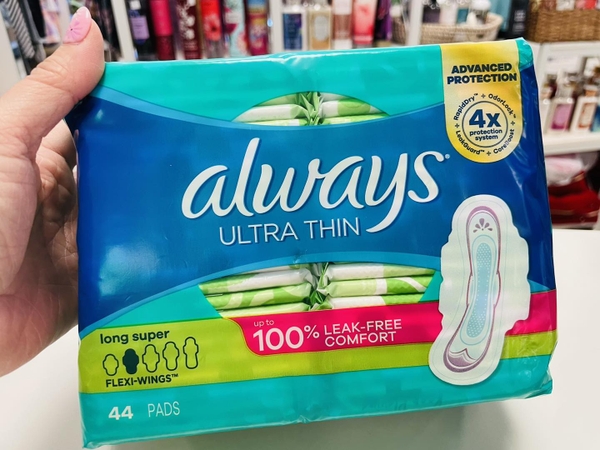 BVS Always Ultra Thin Advanced Long Pads, 44 miếng