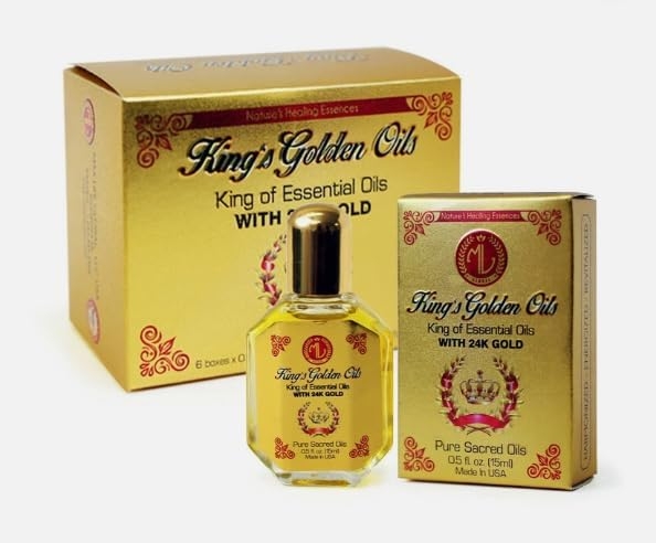 Dầu vàng Thiên Tế King's Golden Oils chai 15ml (Nguyên hộp 6 chai)