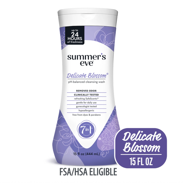 Rửa phụ khoa 7in1 Summer’s Eve Delicate Blossom 444ml