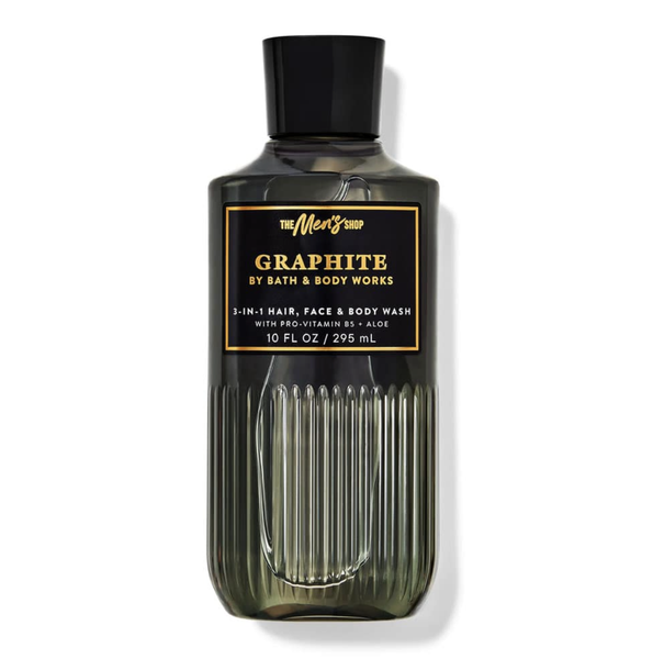 Gel Tắm + Gội + Rửa Mặt Bath & Body Works 3 In1 Men's Collection - Graphite 295ml.