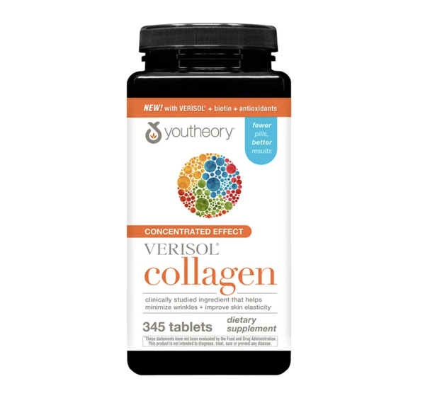 Viên uống chống lão hóa da Collagen Youtheory Type 1-2-3 345 viên [NEW LOOK]