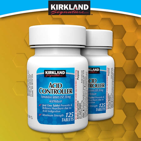 Viên uống Kirkland Signature Acid Controller 20mg., 250 viên