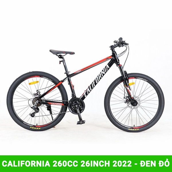 Xe đạp địa hình CALIFORNIA 260cc 26inch 2022