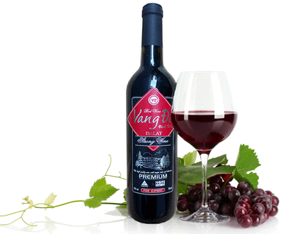 Rượu vang đỏ Vĩnh Tiến Đà Lạt đậm 15% Strong wine