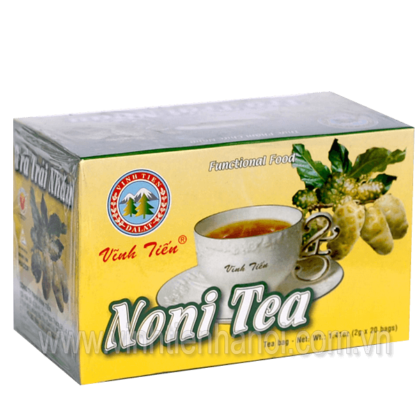 Trà Nhàu Vĩnh Tiến (hộp 20 túi lọc) Noni tea