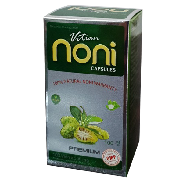 Viên nhộng tinh chất quả nhàu (Noni capsule) hộp 100 viên