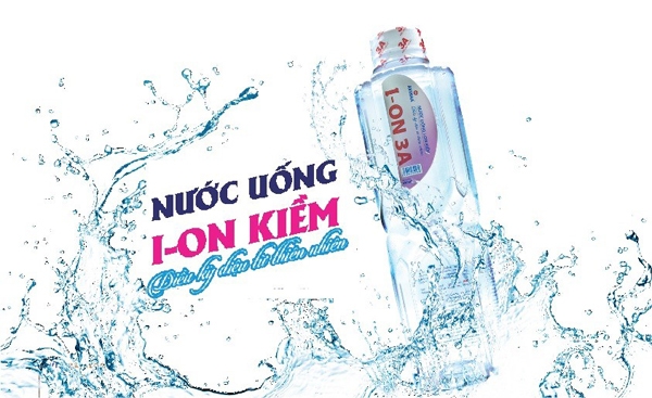 nước uống ion kiềm đóng chai