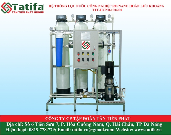 Hệ thống lọc RO 750l/h