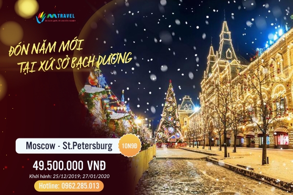 CẢM NHẬN ĐÓN NĂM MỚI Ở NGA