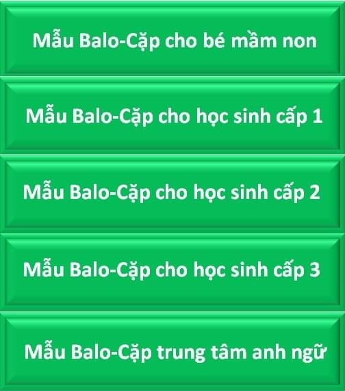 Đặt may balo học sinh - Cặp học sinh – Cách lựa chọn balo học sinh – Cặp học sinh phù hợp với sở thích cũng như độ tuổi học sinh