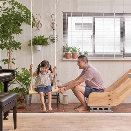 Ấn tượng căn hộ với khu vui chơi trong nhà