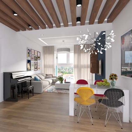 Cải tạo nội thất cho căn hộ 96m2