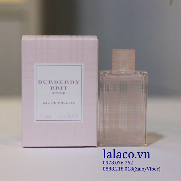 burberry brit sheer 4.5ml