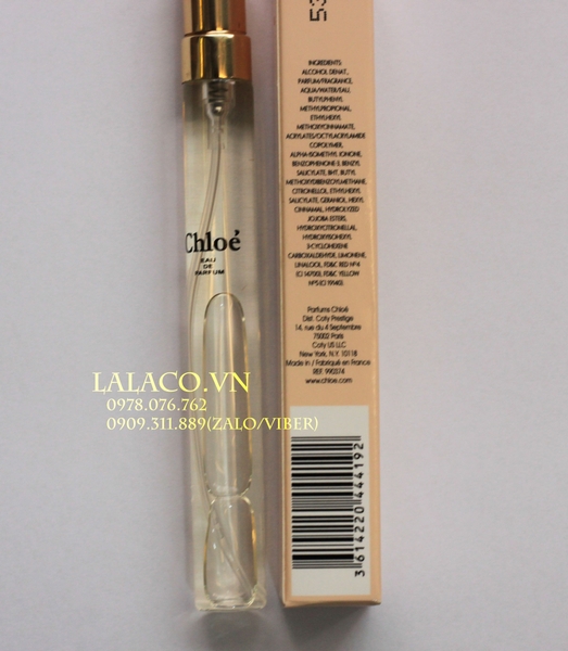 Ống Nước Hoa Chloe Edp 10Ml – Lalaco.Vn