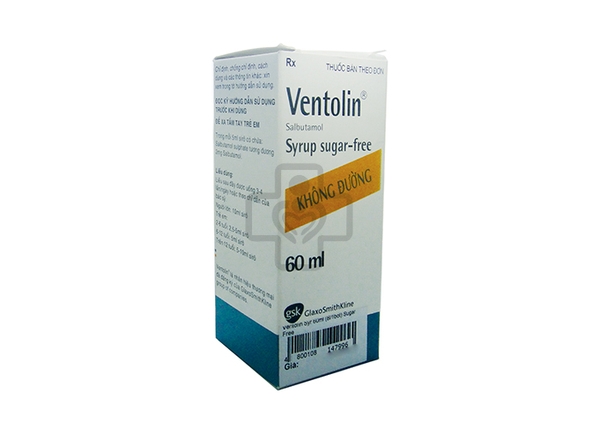 Ventolin Syrup 60ml Sugar Free