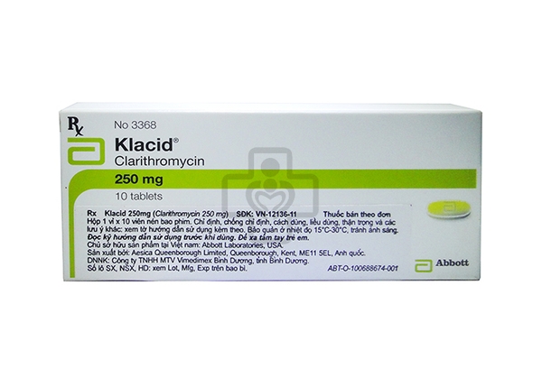 Klacid 250mg