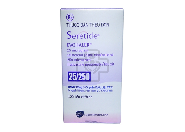 Seretide 25/250 Evohaler Seretide 25/250 Evohaler