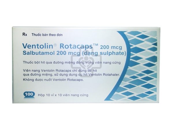 Ventolin Rotacaps 200mcg