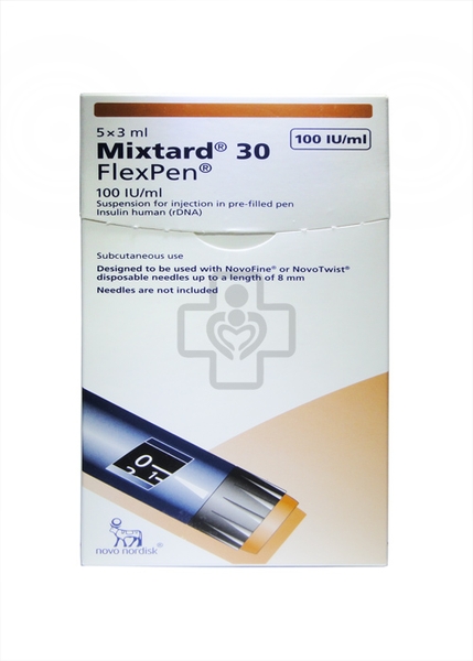 Mixtard 30 Flexpen 100IU/ml 3ml