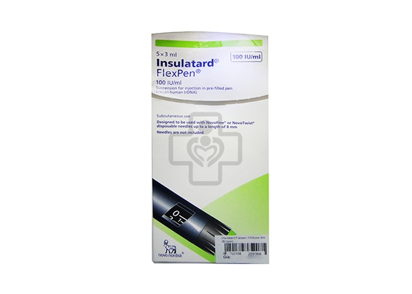 Insulatard Flexpen 100IU/ml 3ml