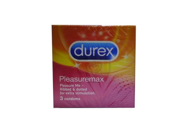 Condom Durex Pleasuremax (Hộp 3 chiếc)