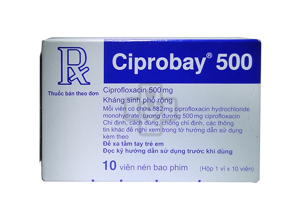 Ciprobay 500mg (B/10tab)