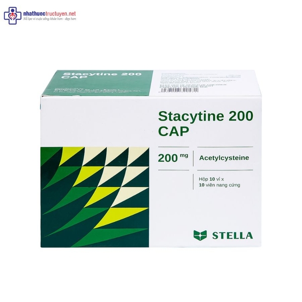 Stacytine 200mg (10 viên x 10 vỉ)